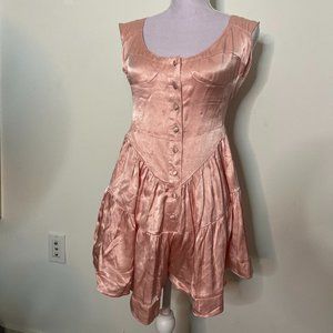 Vanessa Mooney Pink Dress Romper
